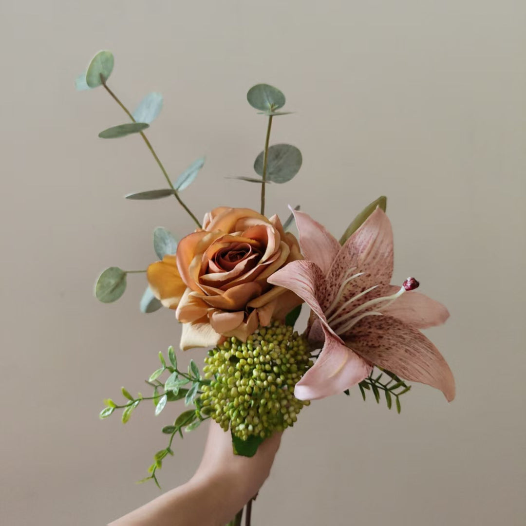 Realistischer Blumenstrauß
