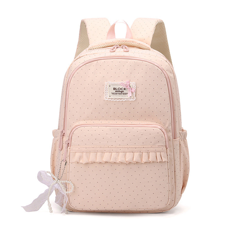 Dekorativer gepunkteter Rucksack Karnz