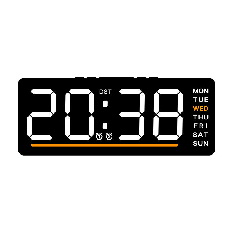 Digitaler Wecker mit Großem Led-Display und Mehreren Alarmfunktionen Karnz