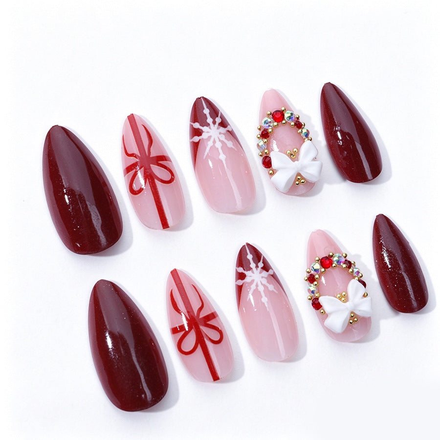 Festliches Urlaubsthema Druck-Nagelset Karnz