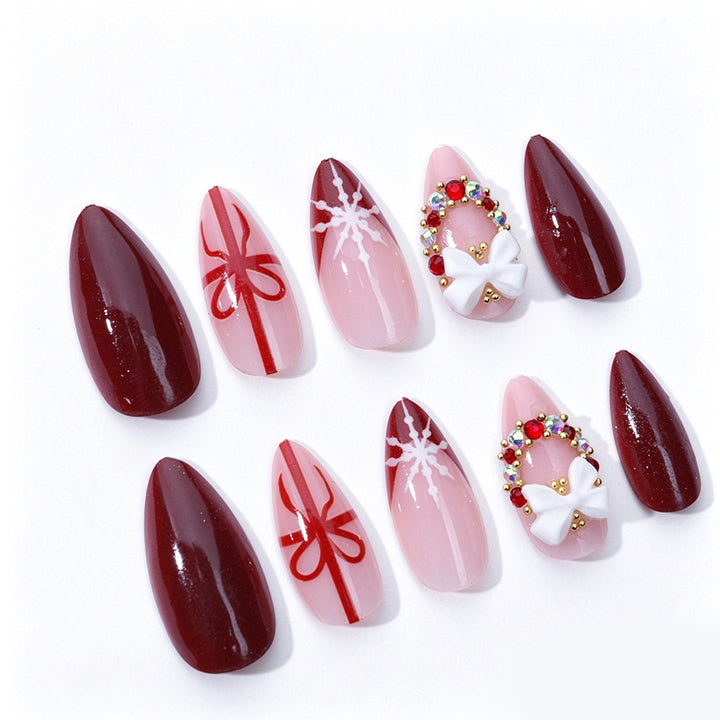 Festliches Urlaubsthema Druck-Nagelset Karnz