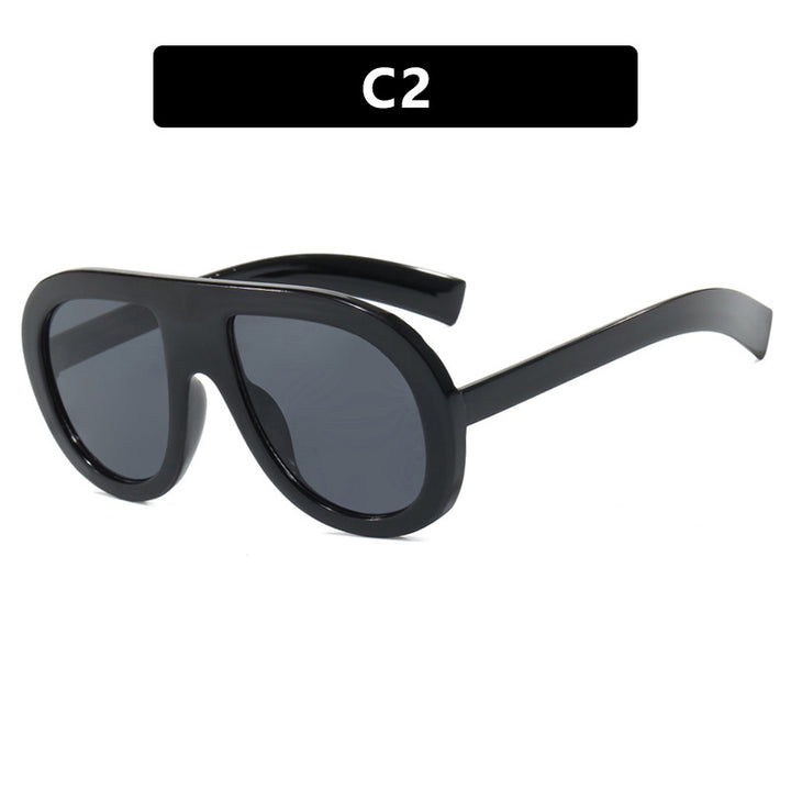 Damen oversized Sonnenbrille im futuristischen Design Karnz