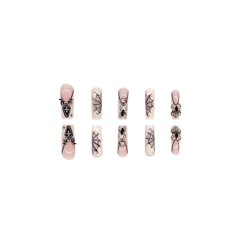 Halloween-Themen Press-On Nail Art Extensions Karnz