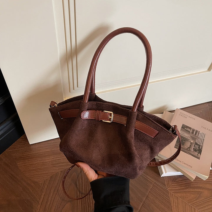 WoChic Wildleder Umhängetasche Karnz