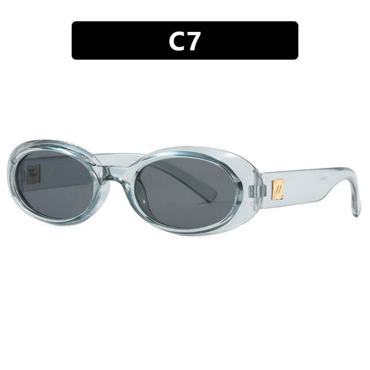 Damen exklusive Sonnenbrille im eleganten Ovaldesign Karnz