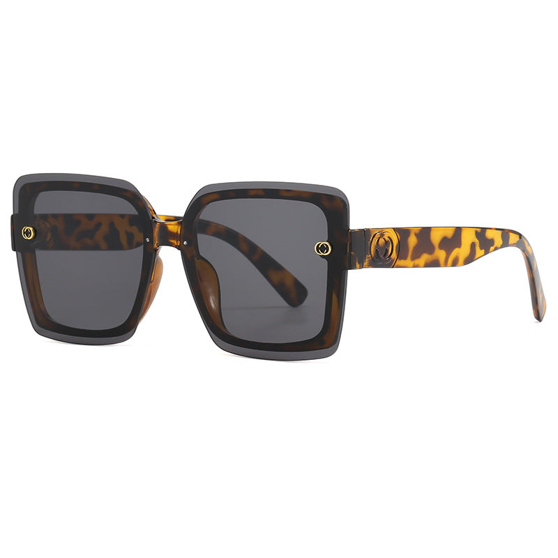 Damen oversized quadratische Sonnenbrille mit elegantem Rahmen Karnz