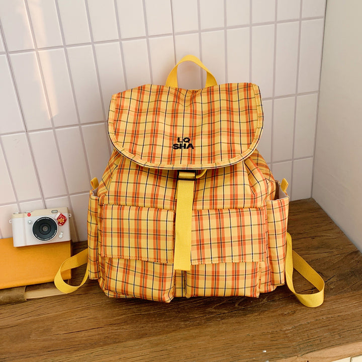Gepunktetes Muster Rucksack