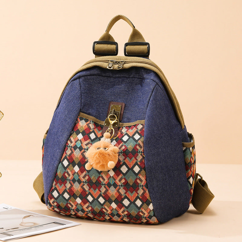 Lässiger Multi-Taschen-Rucksack