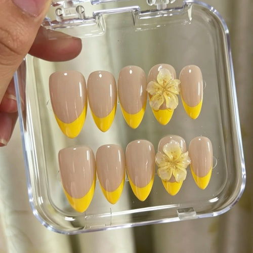 Dekoratives Artisan Press-On Nagelset Karnz