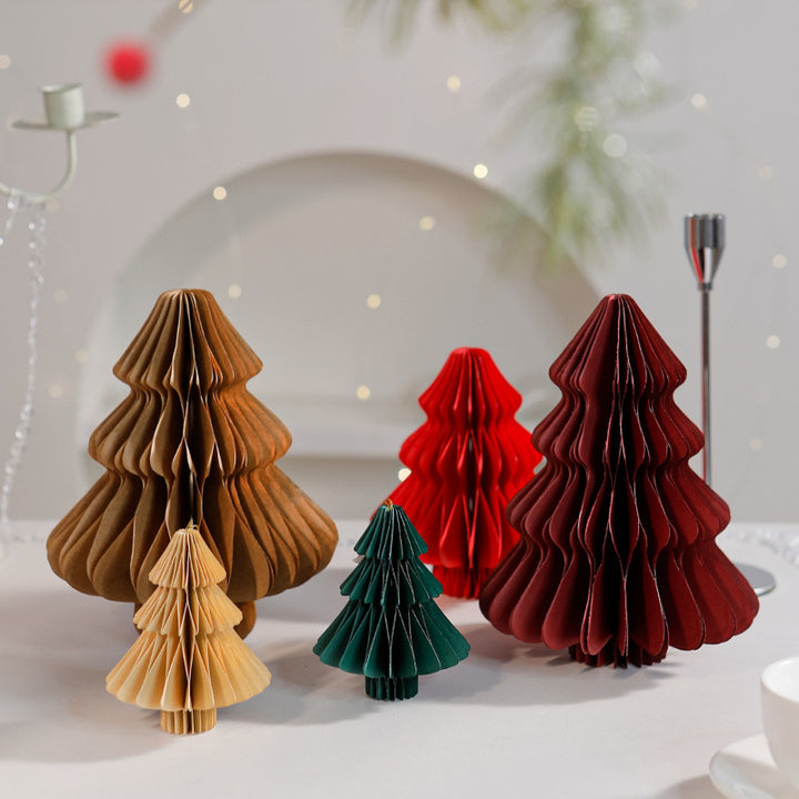 Dekorative Papier Weihnachtsbaum Karnz