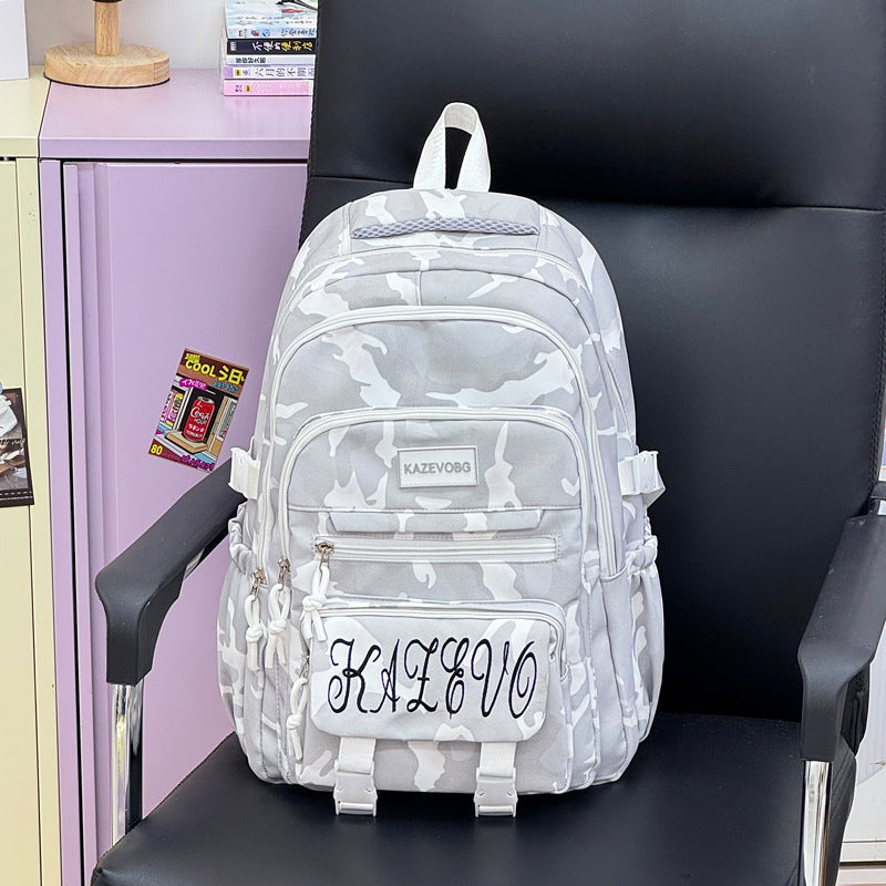 Stylische Freizeit-Rucksack mit Multi-Taschen-Design Karnz
