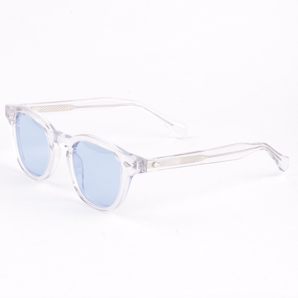 Damen Sonnenbrille mit exklusivem Geometrie-Rahmen und Polarisierten Gläsern Karnz