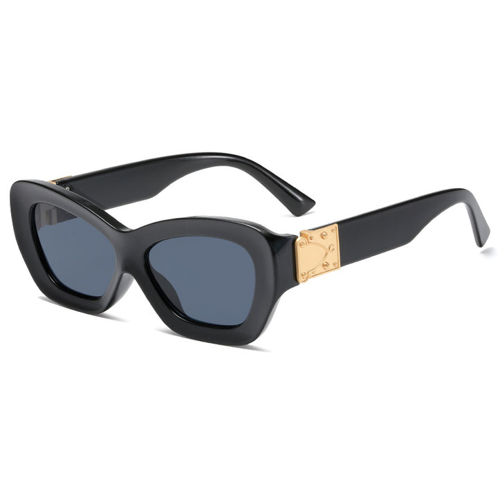 Damen extravagant strukturierte Korrektionsbrille Karnz