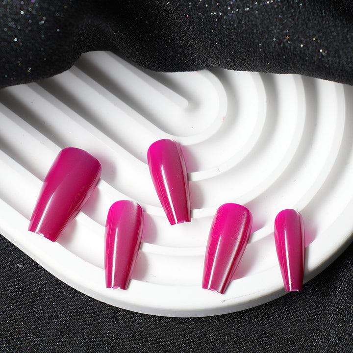 Premium Glossy Press-On Nail Set Karnz