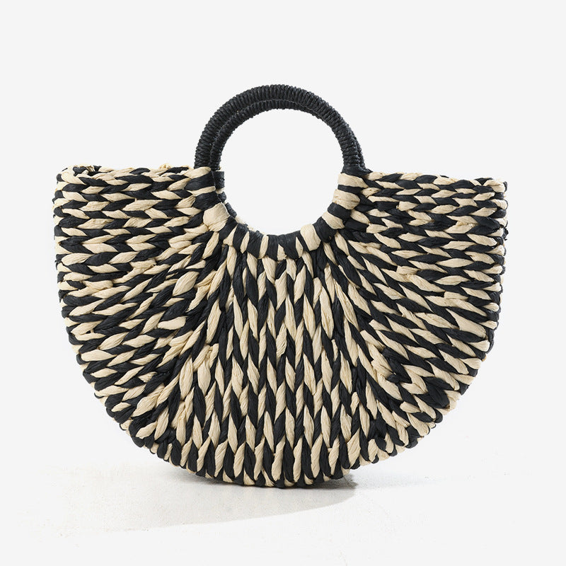 Damen Handtasche mit innovativem, geflochtenem Design Karnz