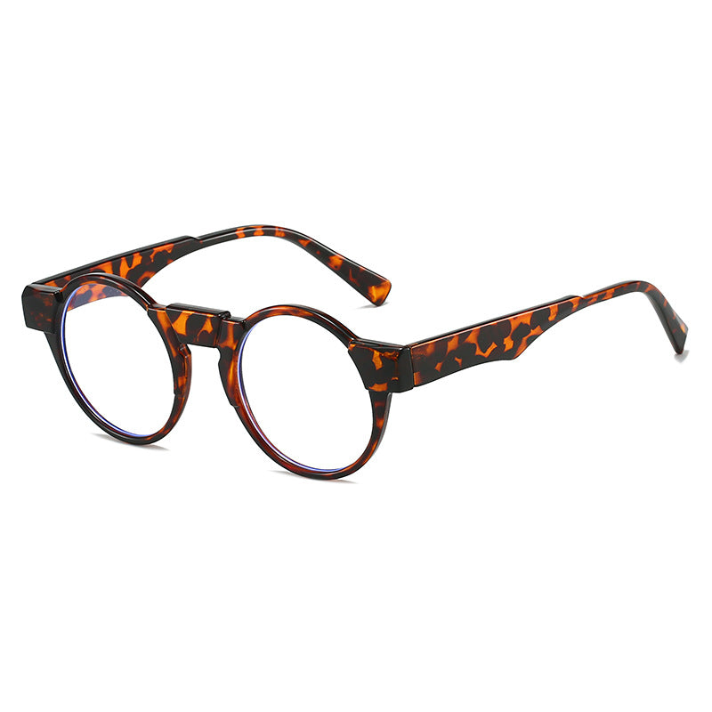 Damen modische Lesebrille mit innovativem runden Rahmendesign Karnz