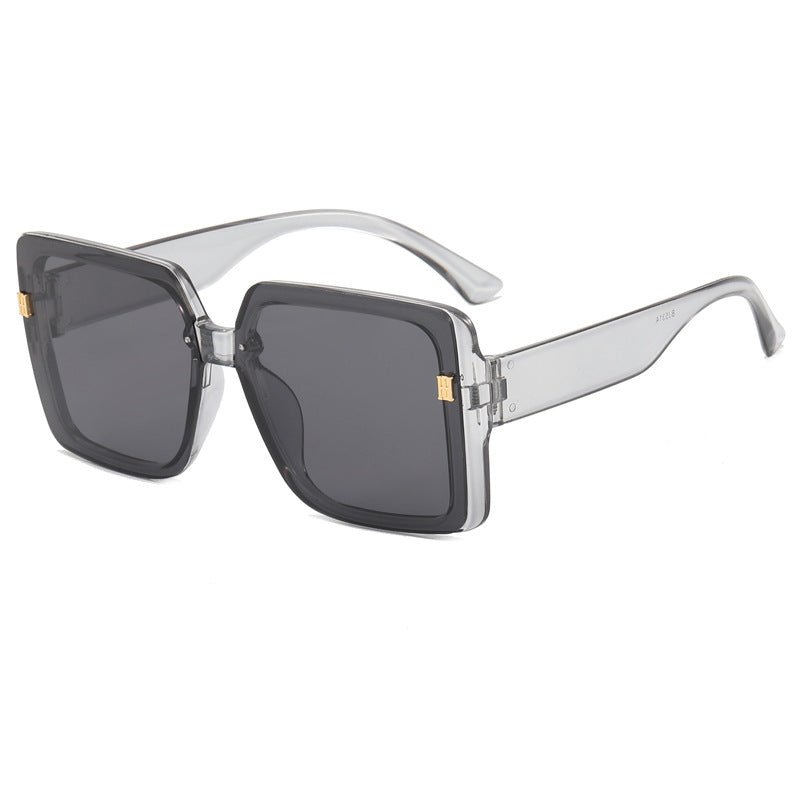Damen trendige oversized quadratische Sonnenbrille Karnz