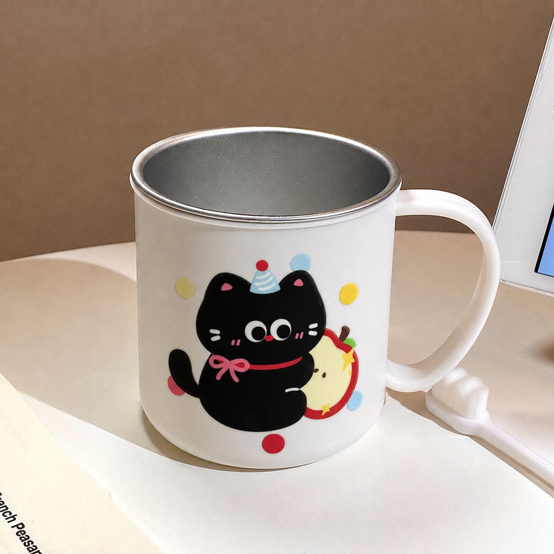 Keramiktasse mit Verspieltem Tiermotiv Karnz