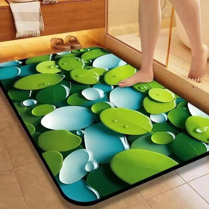 Pebble Design Badematte