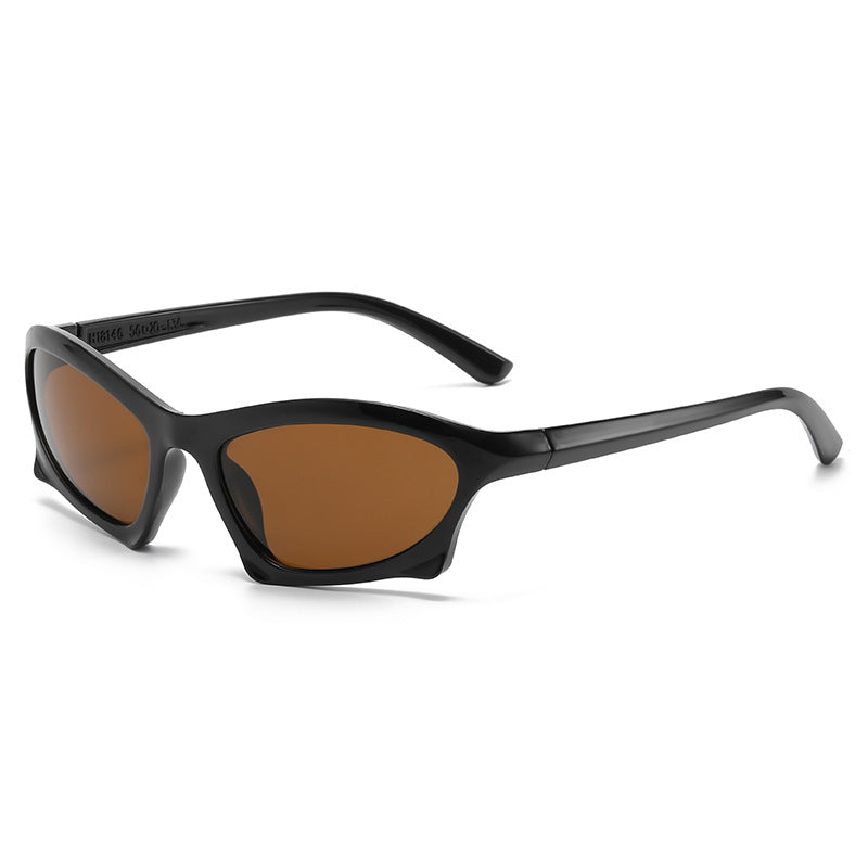 Damen modische Sonnenbrille mit innovativem, ergonomischem Rahmen Karnz