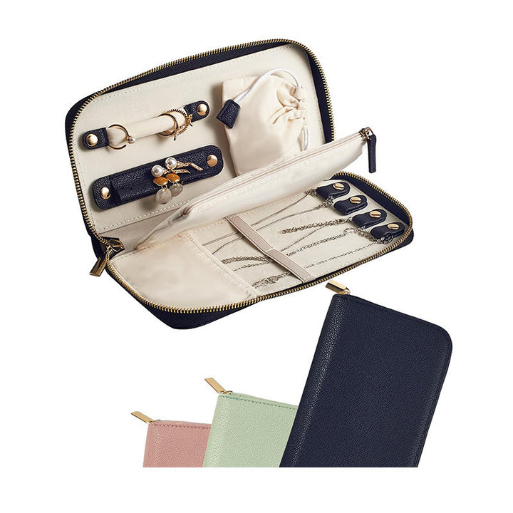 Schmuck-Organizer Tasche mit Abnehmbaren Inneneinteilungen Karnz