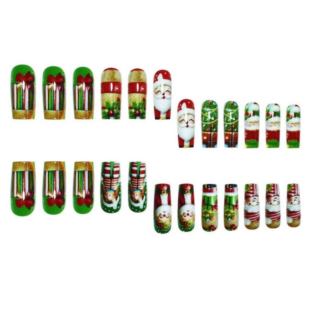 Festliche Feiertags Themen Nagelkunst Karnz