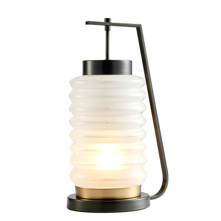 Zeitgenössische skulpturale Tischlampe
