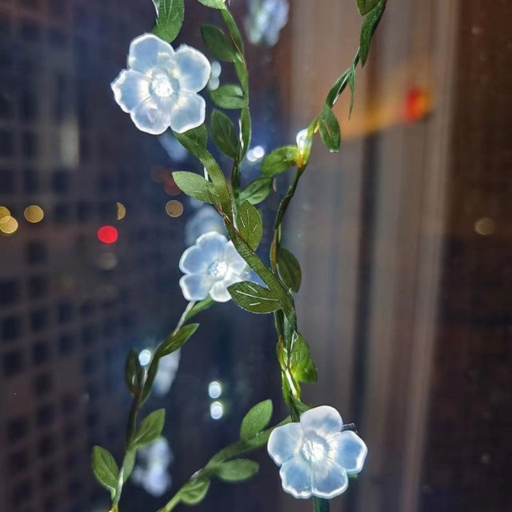 Florale Feen-Lichterketten