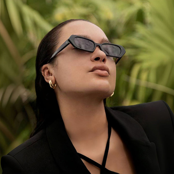 Damen Hexagon Sonnenbrille Karnz