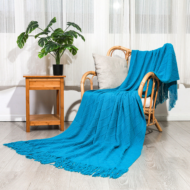 Kuschelige elegante Wurfdecke