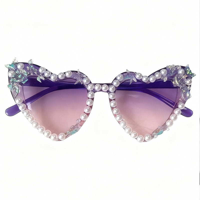 Dekorative Katzenauge-Sonnenbrille Karnz