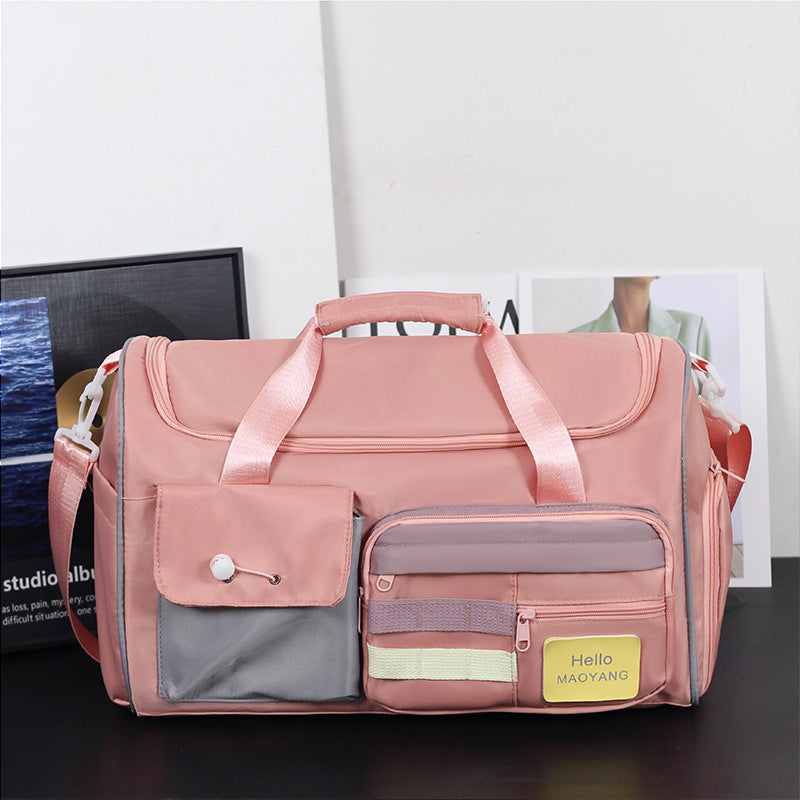 Funktionale Mehrfachfächer Sport-Duffel Tasche