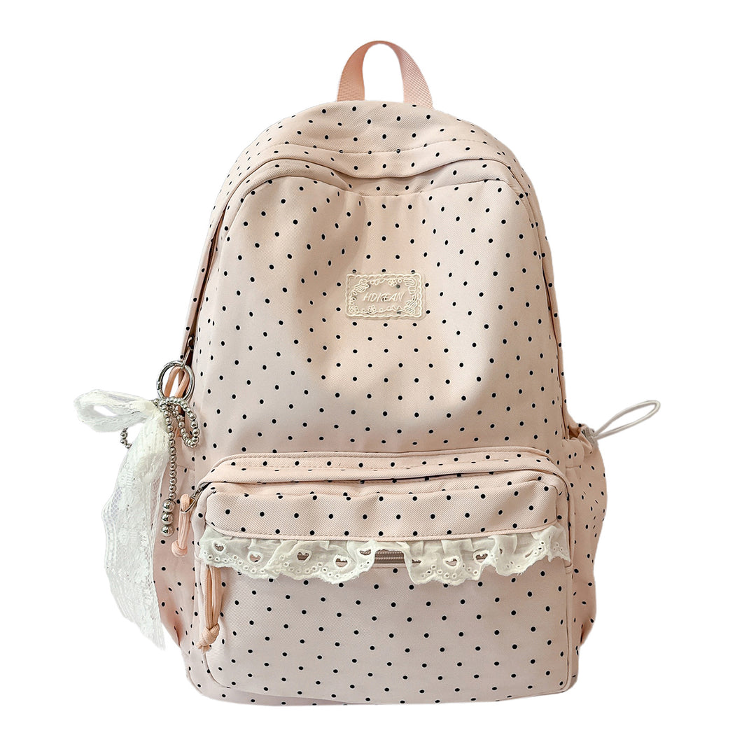 Charmanter gepunkteter Rucksack Karnz