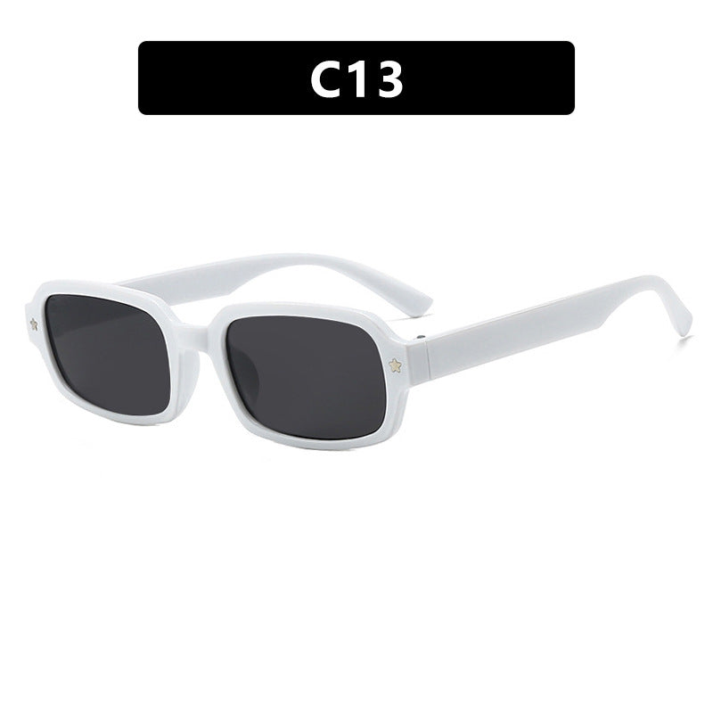Damen modische Rechtecksonnenbrille mit herausragendem Design und schützendem UV-Filter Karnz