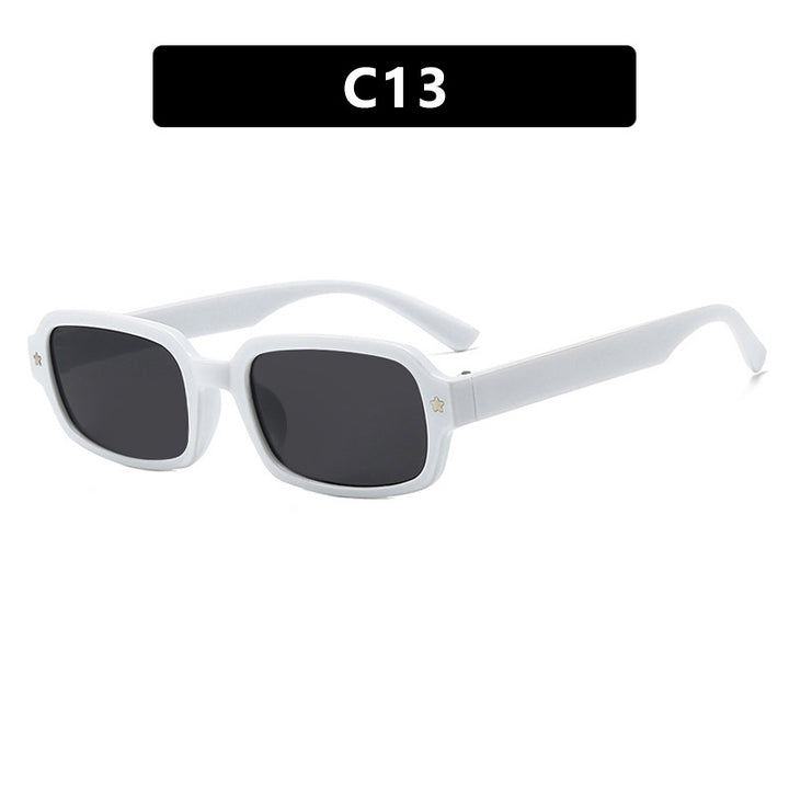 Damen modische Rechtecksonnenbrille mit herausragendem Design und schützendem UV-Filter Karnz