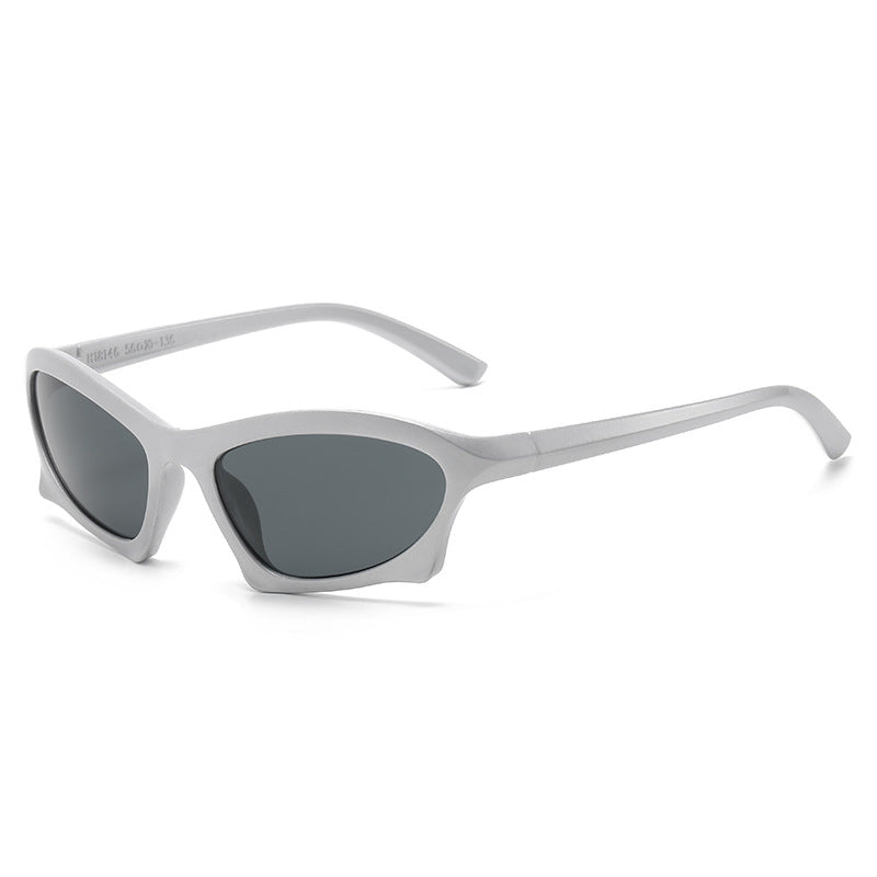 Damen modische Sonnenbrille mit innovativem, ergonomischem Rahmen Karnz