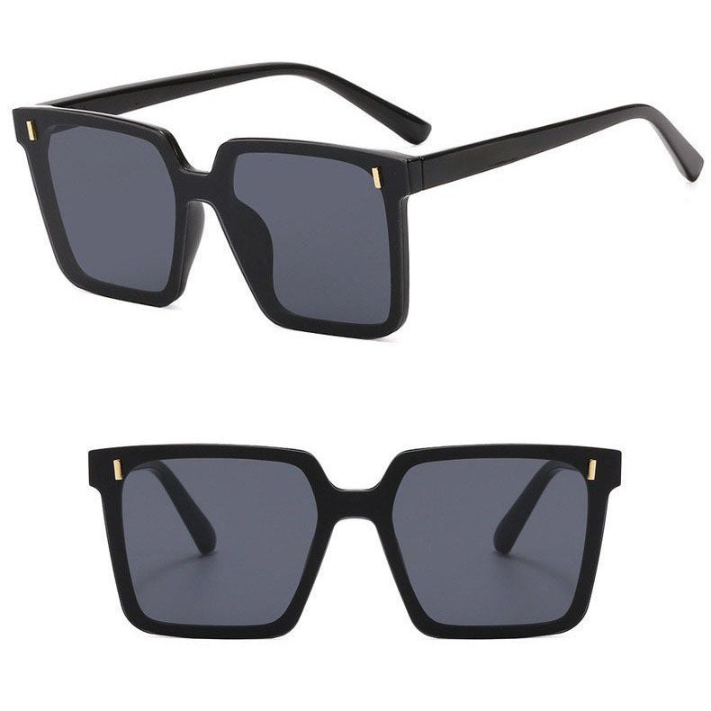 Damen modische quadratische Sonnenbrille mit stylishem Rahmen Karnz