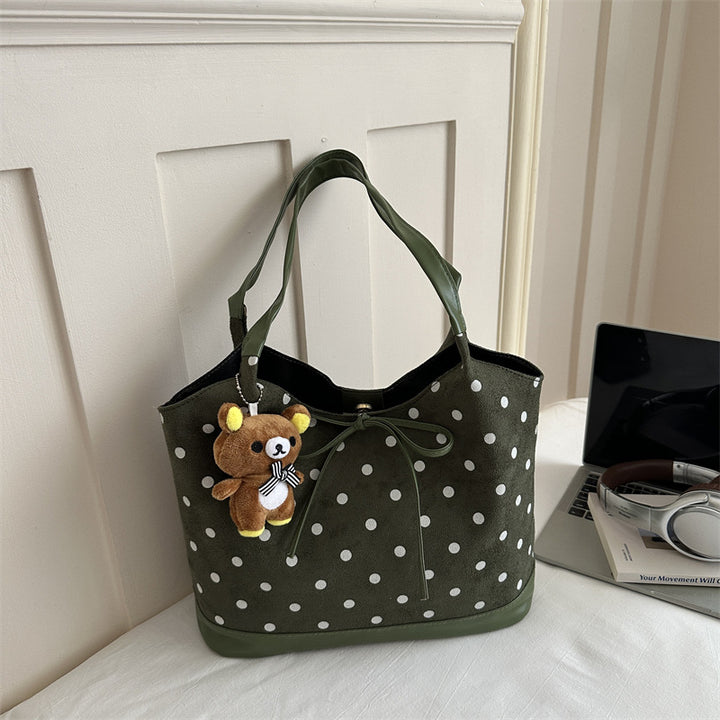 Verspielte Tüpfel Tasche