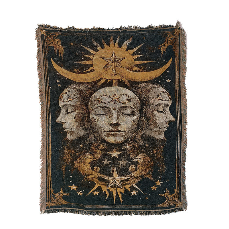 Astrologische Themen Wandteppich Decke