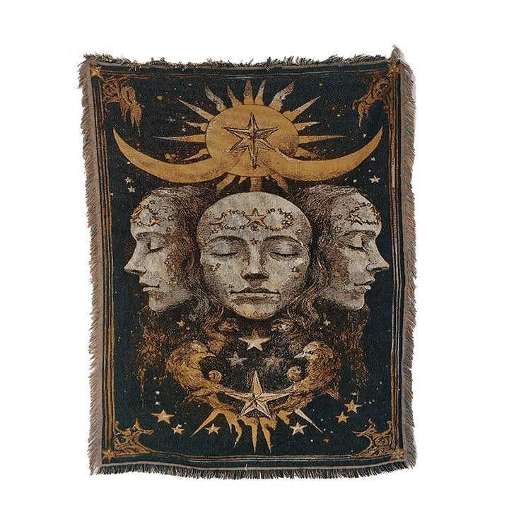 Astrologische Themen Wandteppich Decke