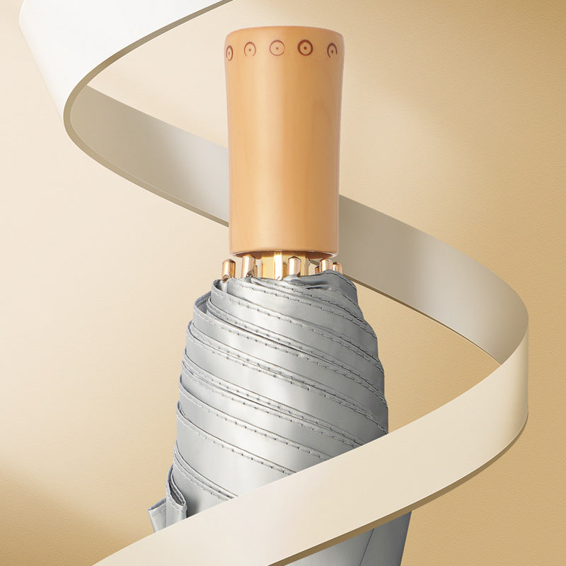 Damen Sonnenschutzschirm mit UV-Schutz und Winddichtem Design Karnz