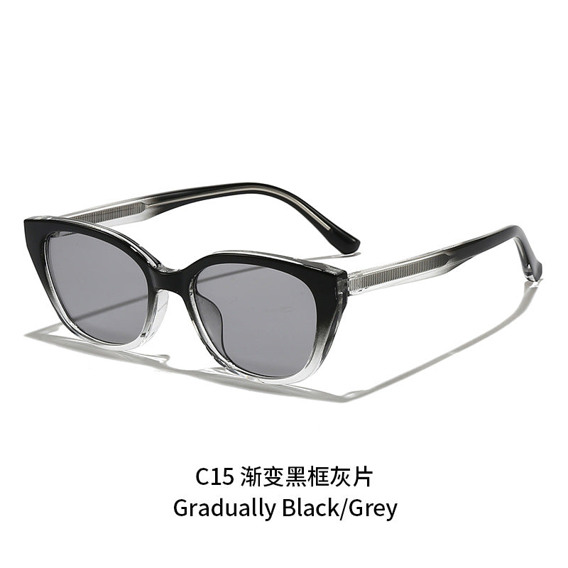Damen Cat-Eye Sonnenbrille mit UV-Schutz und modischem Rahmen Karnz