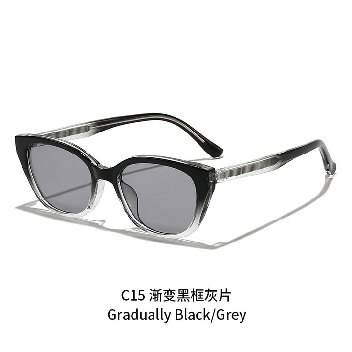 Damen Cat-Eye Sonnenbrille mit UV-Schutz und modischem Rahmen Karnz