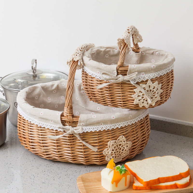 Damen Handgefertigte Korbset Karnz