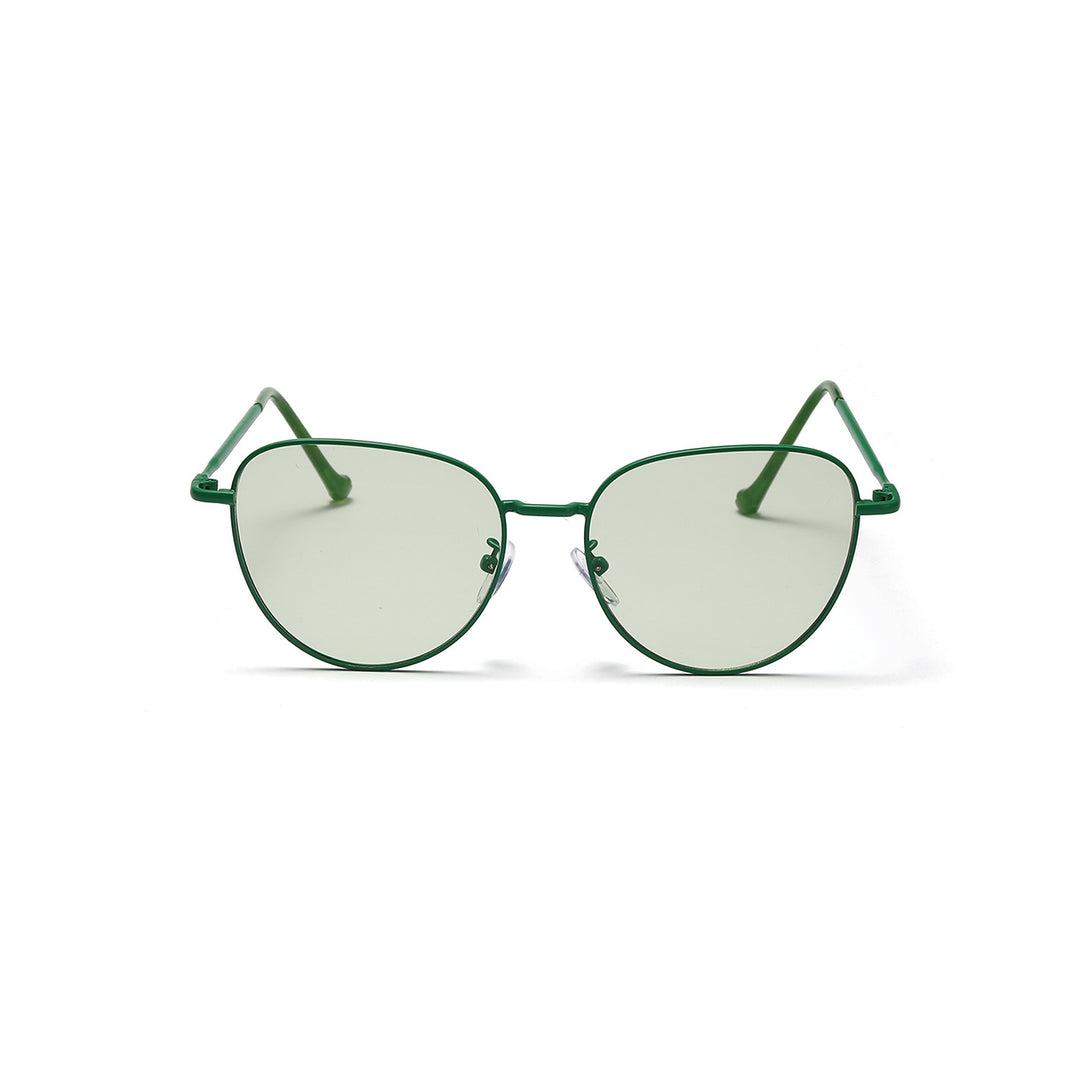 Damen modische Sonnenbrille mit filigranem Metallrahmen Karnz