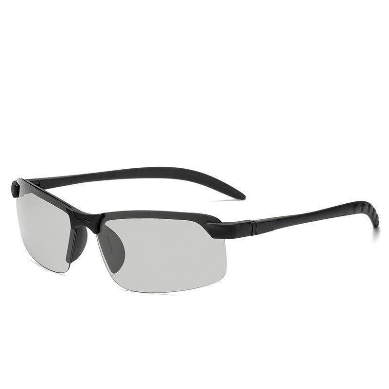 Herren Sportliche Sonnenbrille mit polarisierten Gläsern und flexiblem Rahmen Karnz