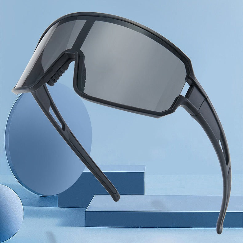 Damen Sportliche Rennsonnenbrille mit ergonomischem Design und UV-Schutz Karnz