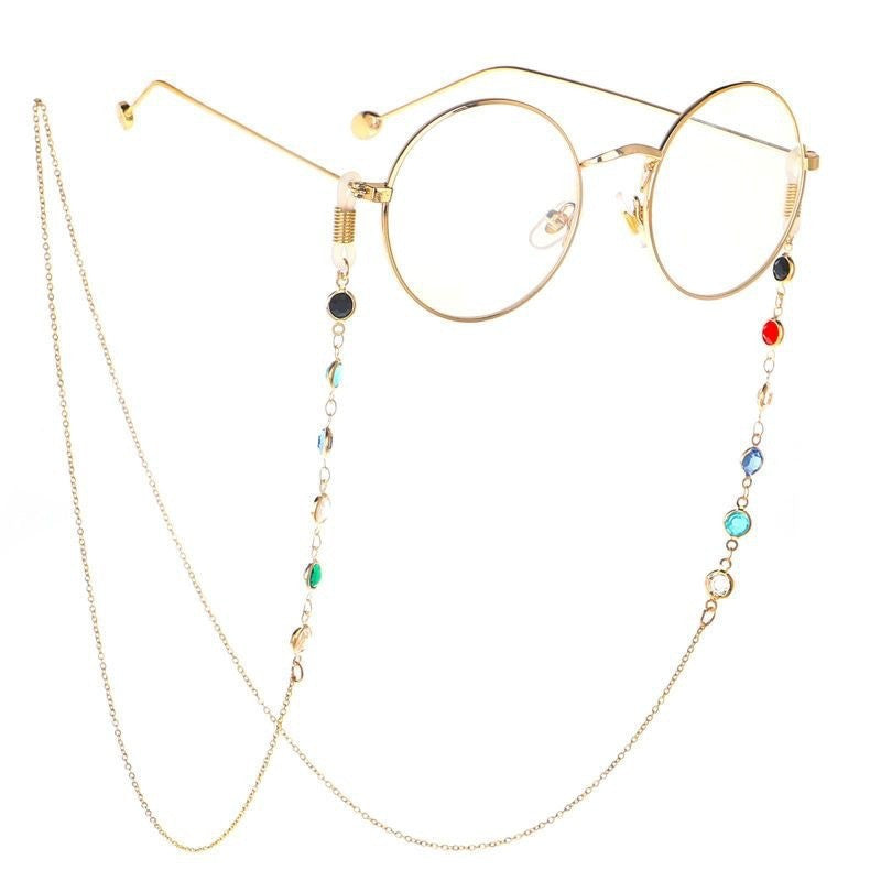 Bunte Perlen Brillenband Karnz