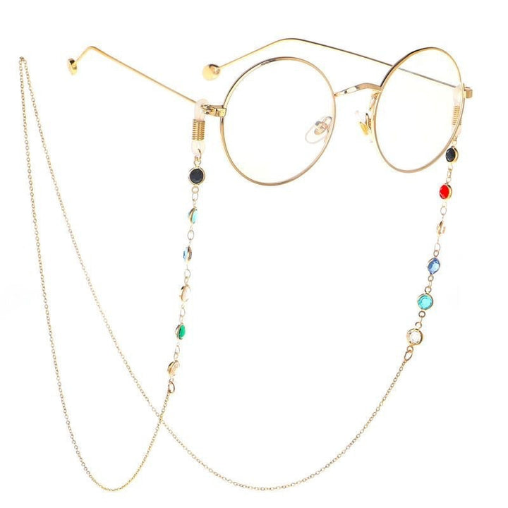 Bunte Perlen Brillenband Karnz
