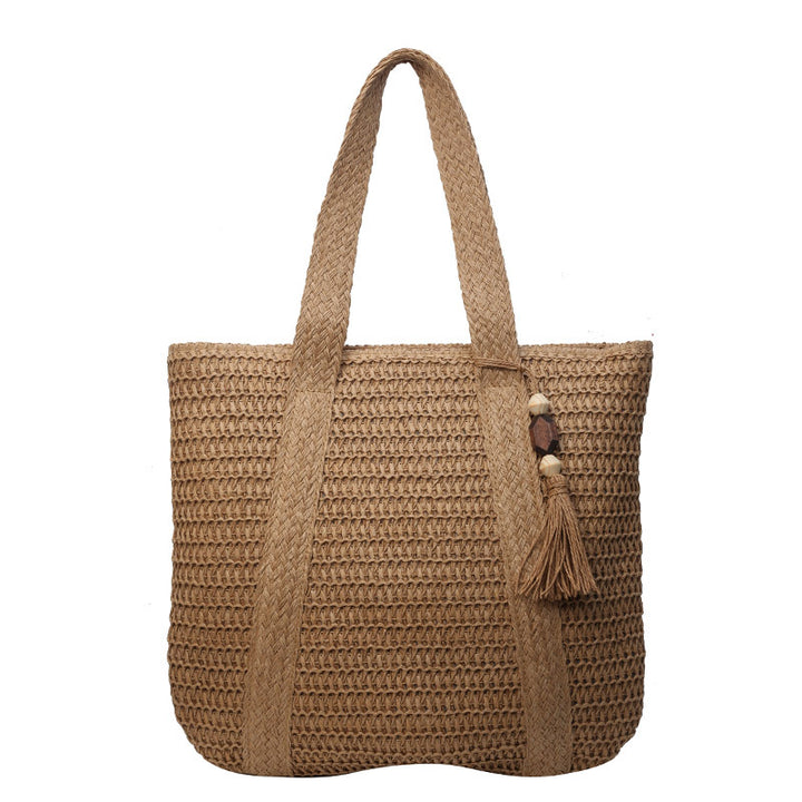 Gewebte Textur Strandtasche